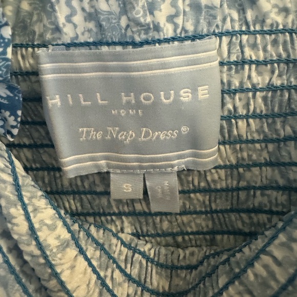 Hillhouse elizabeth nap dress trailing vine blue - Picture 4 of 5